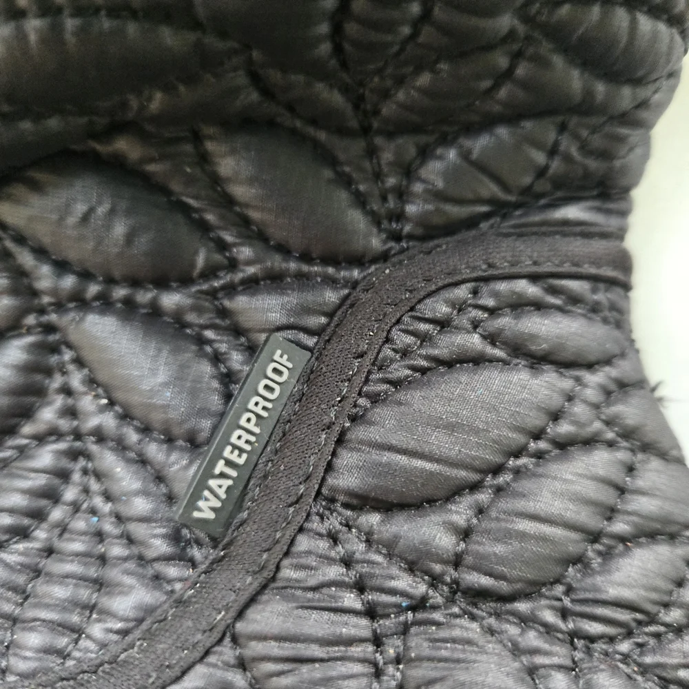 Jambu Black Quilted Kids Boots